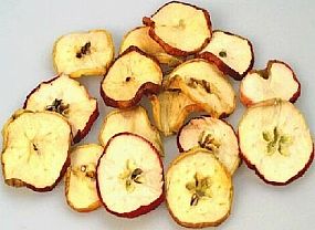 Apple Sliced Red 250g /65ks/ jablíčko plátky řezané sušené