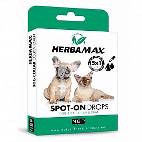 Herba Max Spoton 5x1ml kočka, pes 13418