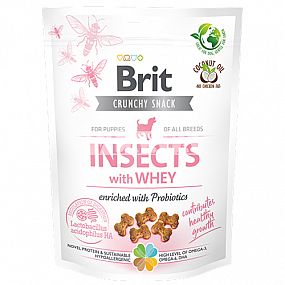 Brit Care Dog Crunchy 200g Puppy Insect With Whey