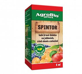 Agrobio SpinTor 6ml proti škůdcům brambor, révy, jabloní, květáku, zelí, kapusty, póru, cibule