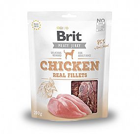 Brit Jerky 200g Chicken Fillets (HR/SRB/RO/PT/EL/HU/BG/TR/DA/HEBR/JAP)