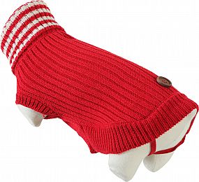 Obleček svetr rolák pro psy Dublin 30cm červený Zolux