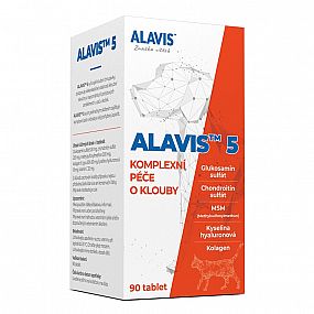 Alavis 5 90tb 5 složek pro komplexní kloubní výživu pro psy a kočky