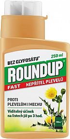 Roundup Fast 250ml bez glyfosátu Evergreen