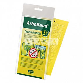 Lepové desky Arboband 5ks žluté