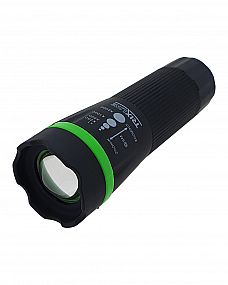 BC LED svítilna se zoomem zelená
