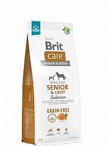 Brit Care Grain Free Senior & Light Salmon & Potatoes 12kg