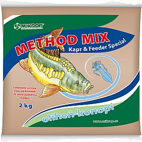 Mikrop Method mix 2kg oliheň-konopí krmítková směs