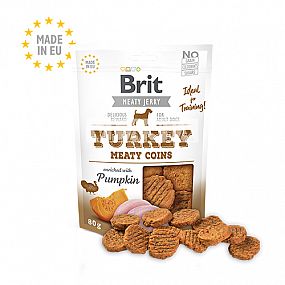 Brit Jerky 200g Turkey Meaty Coins