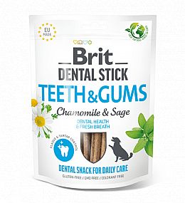 Brit Dental Stick Calm with Hemp & Motherworth 7ks