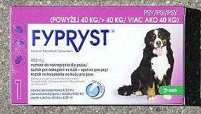 VVLP/Kapky spot-on Fypryst Dog 4.02ml nad 40kg pro psy obřích plemen