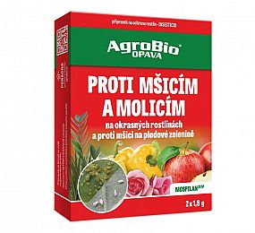 Agrobio Proti mšicím a molicím Mospilan 20SP 2x1,8g na okrasných rostlinách a zelenině