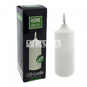 BC LED svíce Candle lights White 5,3x14,5cm