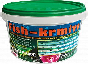 Mikrop Krmivo Fish pro bazénové rybky 1kg