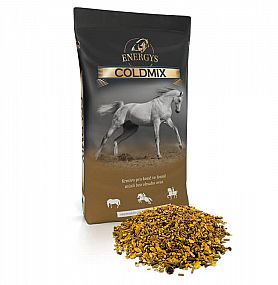Energys Coldmix 20 kg krmivo pro koně ve formě musli bez ovsa