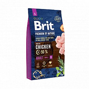 Brit Premium by Nature Adult S 8kg (1-10kg)