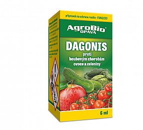 Agrobio Dagonis 6ml padlí, strupovitost, čerň