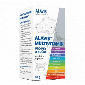 Alavis Multivitamin 60g pro psy a kočky