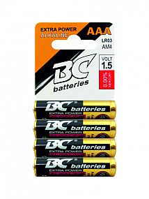 BC Baterie Extra Power alkalická mikrotužková AAA 4ks