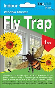 Samolepka na okno Fly Trap pro odchyt létajícího hmyzu 1ks