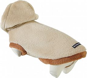 Obleček s kapucí pro psy Brooklyn 35cm béžový Zolux