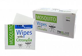 BC Repelentní ubrousky s citronelou Wipes with Citronella Mosquito 50ks
