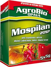 Agrobio Mospilan 20SP 5x5g na mšice, molice