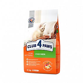 Club4Paws Cat Premium for Kittens 5kg pro koťata kuřecí